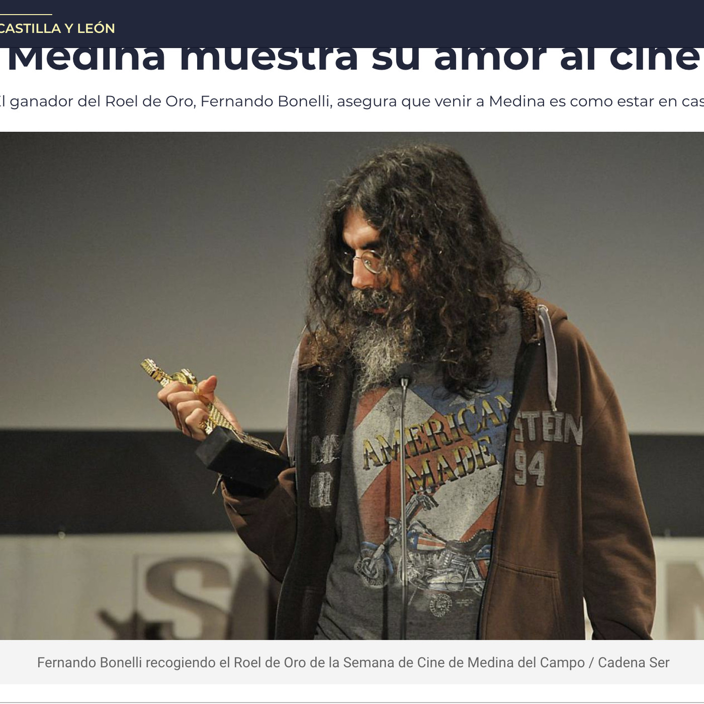 Medina Muestra Su Amor Al Cine Entrevista A Fernando Bonelli Cadena Ser 18mar19 En La Tierra Llamando A Ana En Mp3 20 03 A Las 15 09 23 09 13 33541334 Ivoox Fernando bonelli wanderley's 11 research works with 25 citations and 1,157 reads, including: ivoox