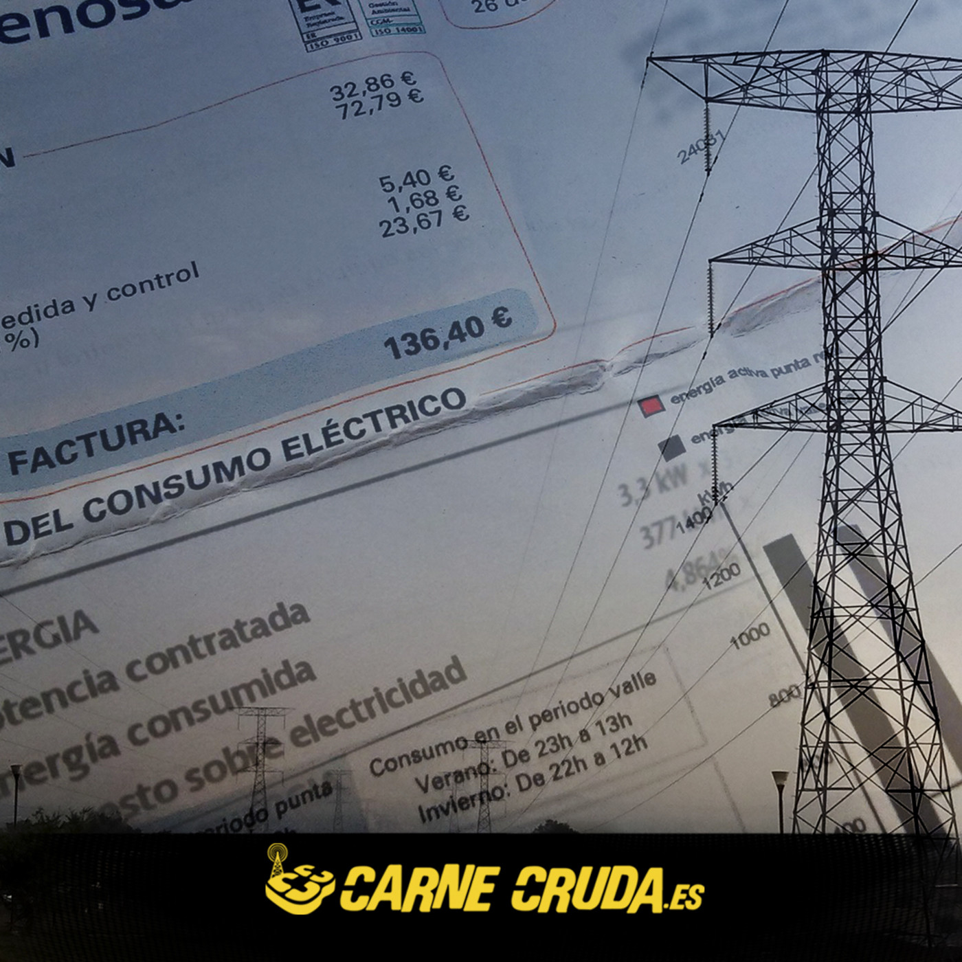 Carne Cruda - La luz nos pasa factura (#800)