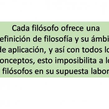 Existe la filosof a VII Tiene definici n la filosof a