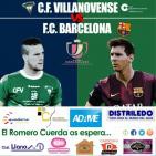 Retransmisión Tiempo de Juego partido de ida Copa del Rey C.F. Villanovense F.C. Barcelona 28oct15