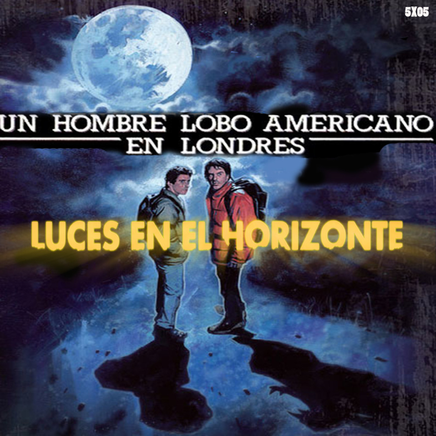 Londres en un espaol en hombre pelicula completa lobo ver americano V
