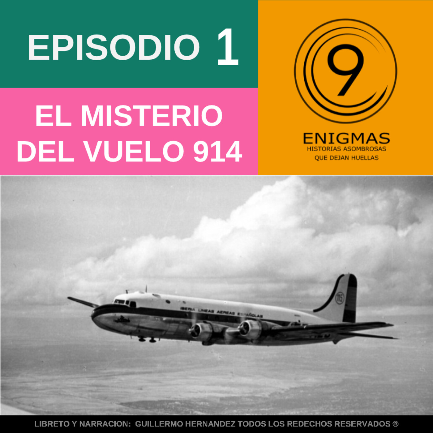 El misterio del vuelo 914 de pan am en 9 ENIGMAS en mp3(20/12 a las 03