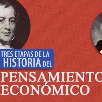 Tres etapas de la historia del pensamiento económico EDUCATIVO