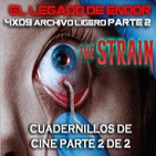 ELDE 3septiembre2014 parte 2 de 2 –Archivo Ligero– Cuadernillos de cine 2/2, THE STRAIN la serie