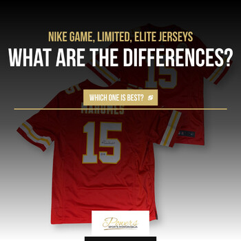 Nike Football Jerseys: GAME, LIMITED, and ELITE - A Comprehensive  Comparison - The Powers Sports Memorabilia Show - Podcast en iVoox