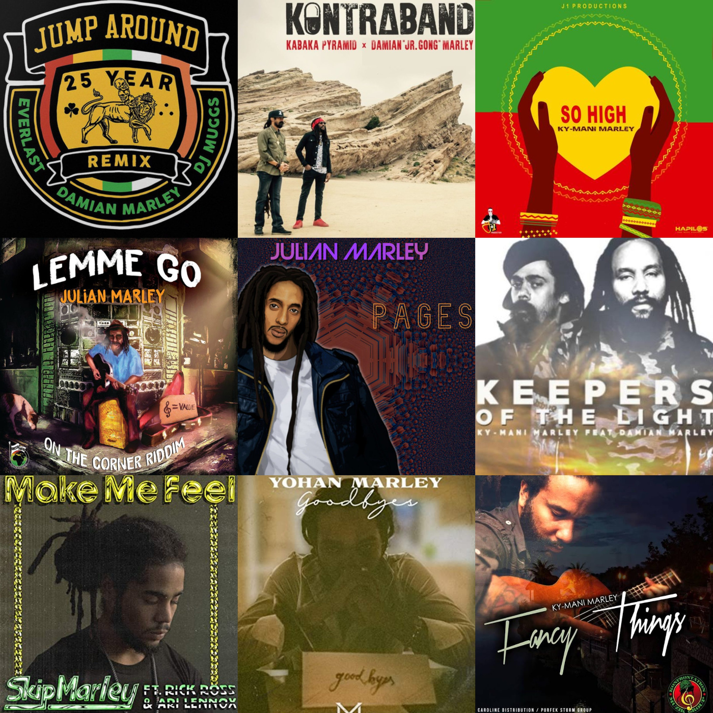 The Marley Brothers ::: Marley Family & Friends - Roots REGGAE ...