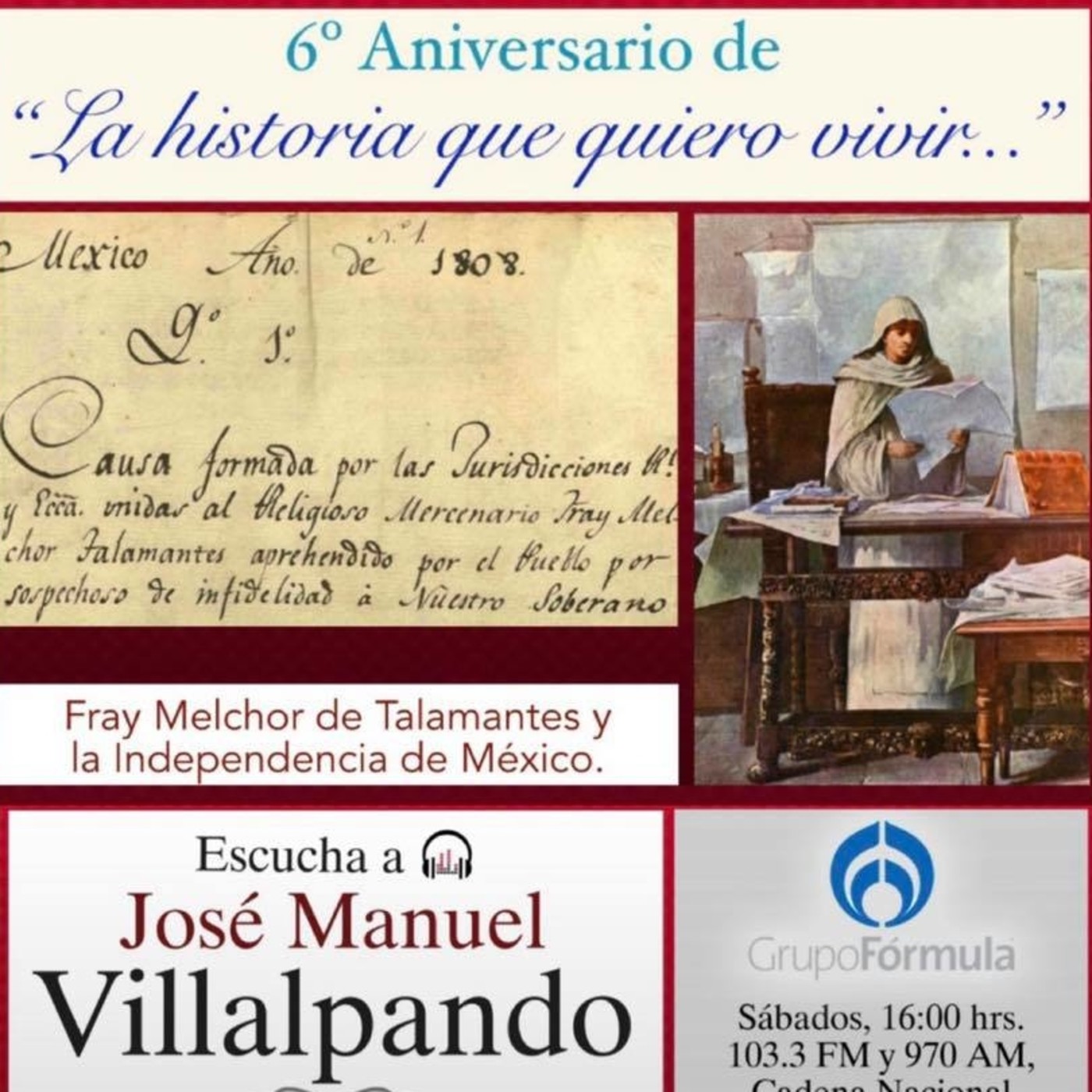 Fray Melchor de Talamantes y la conspiración de 1808. en La Historia