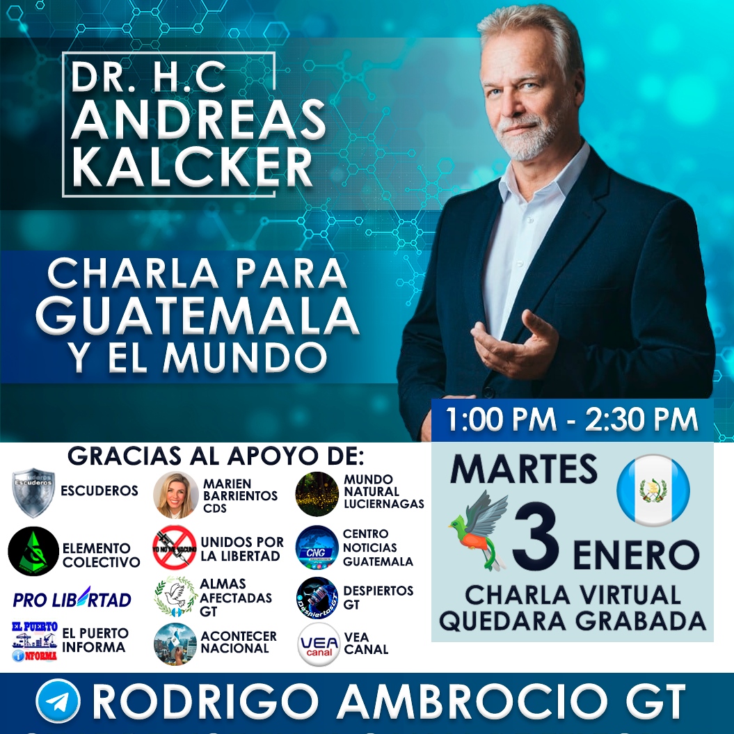 Dr. Andreas Kalcker Guatemala - Terapias Oxidativas CDS - Dr. Andreas ...