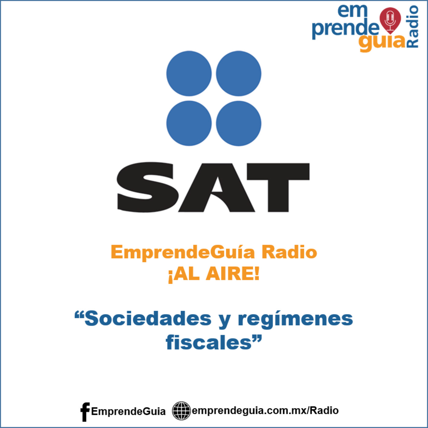 Sociedades y regímenes fiscales en EmprendeGuía Radio en mp3(11/01 a