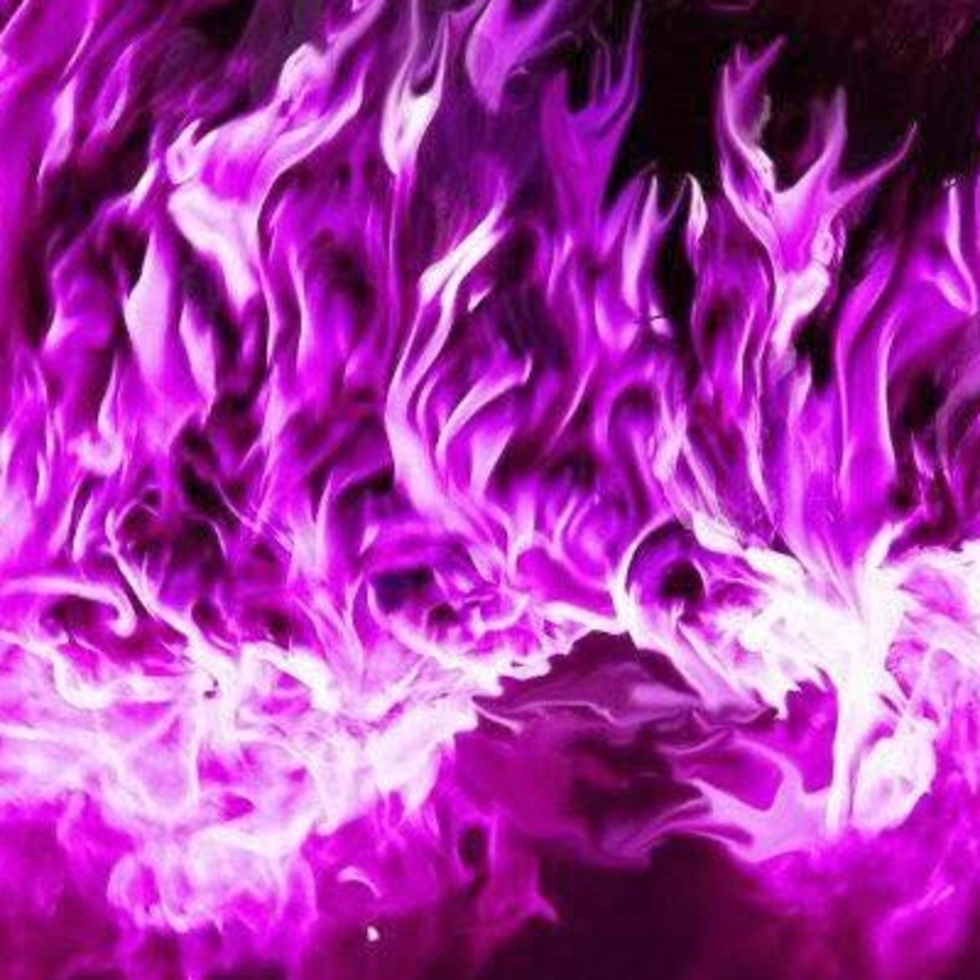 Фиолетовый огонь обои на телефон