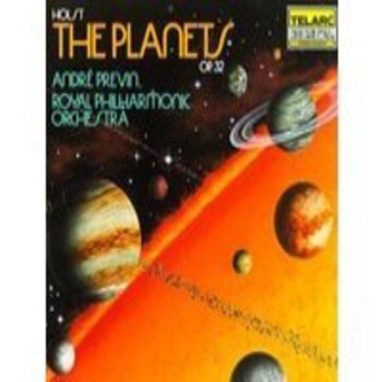 gustav holst los planetas portada del álbum