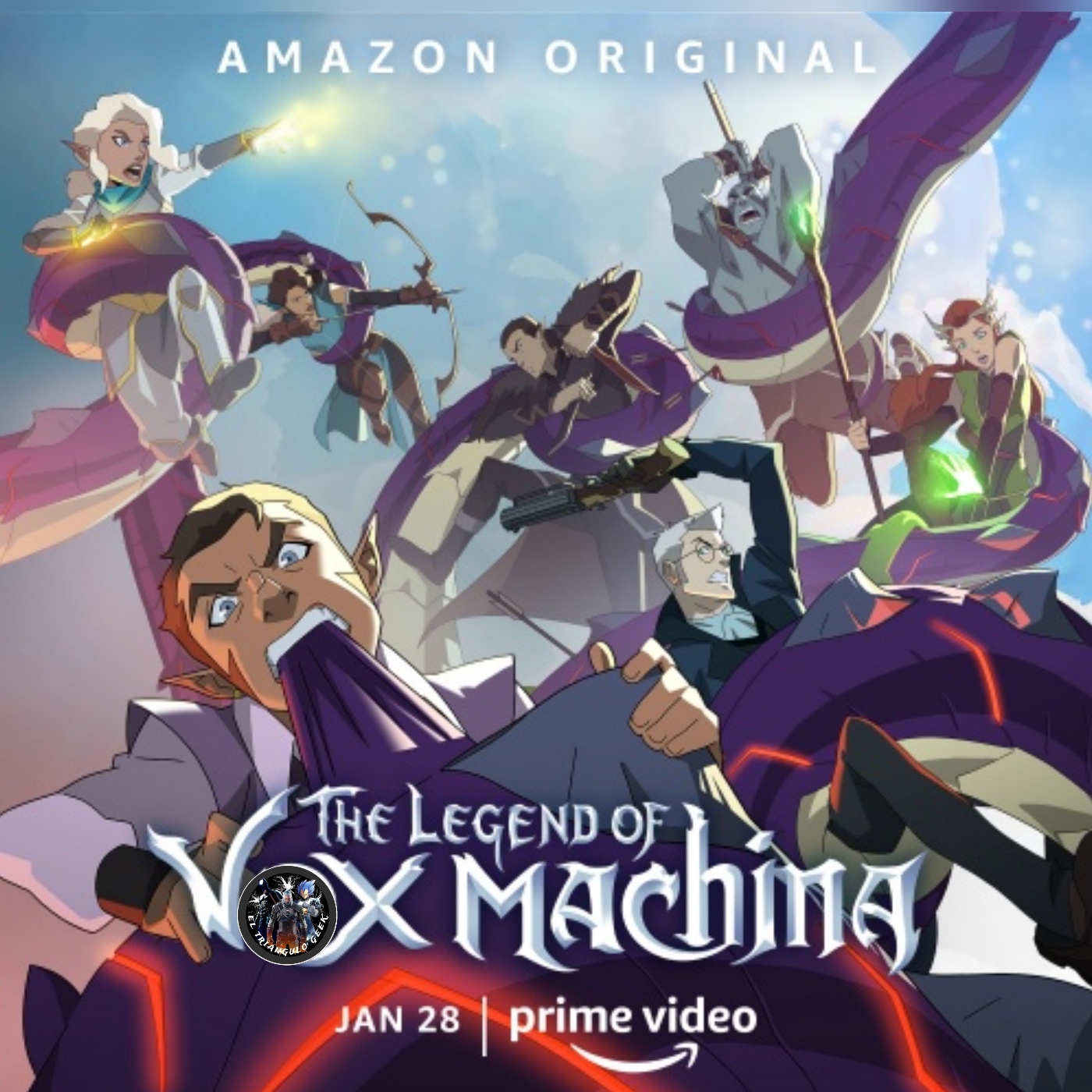 2x08 La Leyenda de Vox Machina El Triángulo Geek Podcast en iVoox