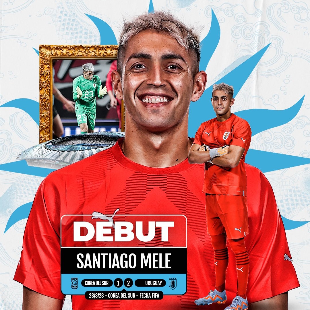 Santiago Mele tras el debut con Selección de Uruguay Futbol433