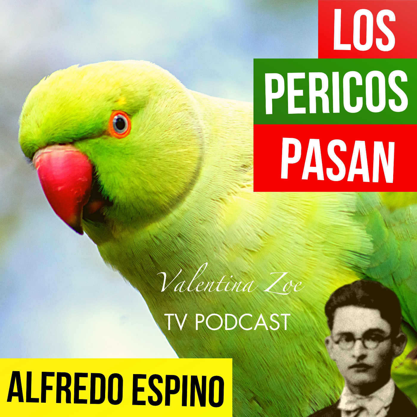 LOS PERICOS PASAN ALFREDO ESPINO J caras Tristes P jaros de