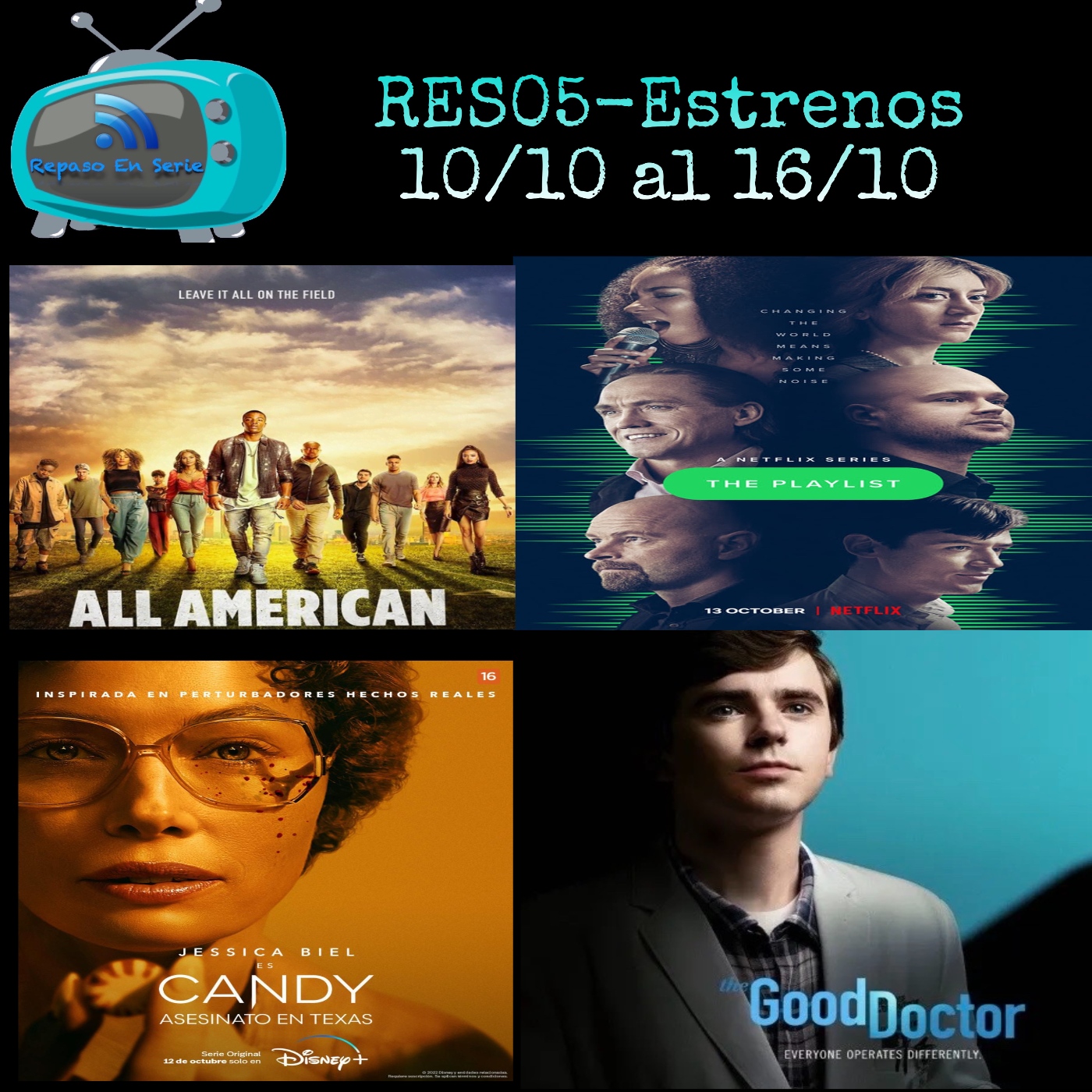 RES05-Estrenos del 10/10 al 16/10 - En Serie - Podcast iVoox