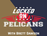 LOCKED ON PELICANS--4.16.18--Pelicans beat the Trail Blazers, take game 1 of the series