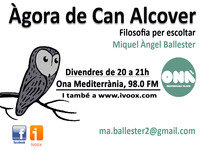 Entrevista a Maria Llopis a l'&Agrave;gora de Can Alcover (03-06-16)