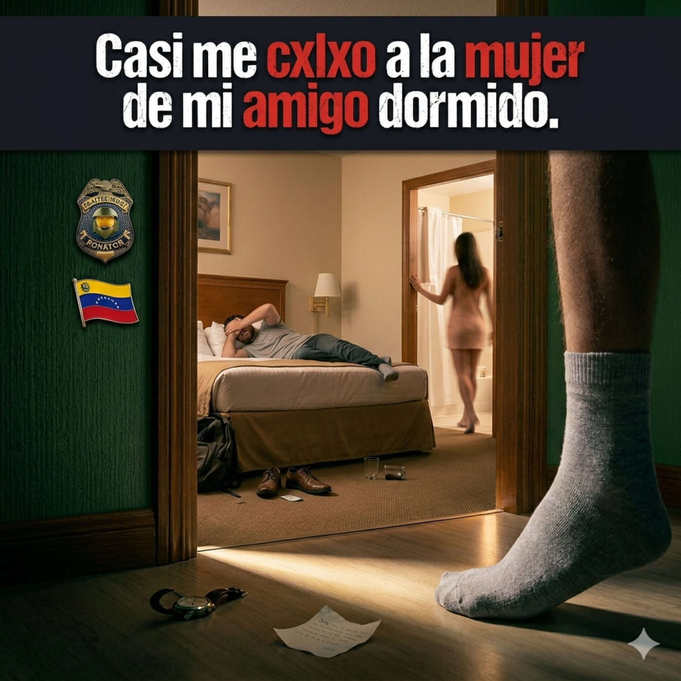 Casi me culeo a la mujer de mi amigo dormido. episode artwork