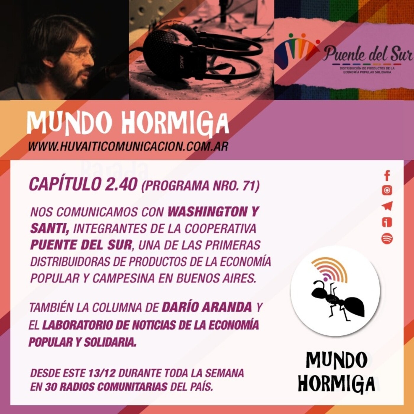 Mundo Hormiga 13 de diciembre de 2020 episode artwork
