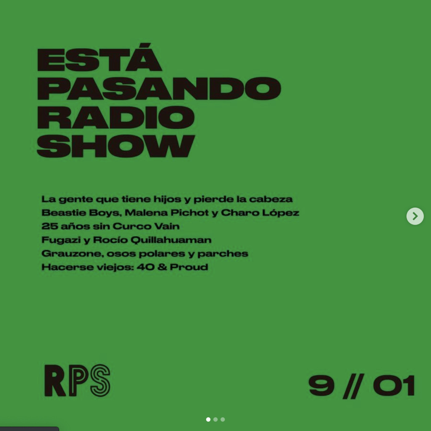 ESTÁ PASANDO RADIOSHOW.