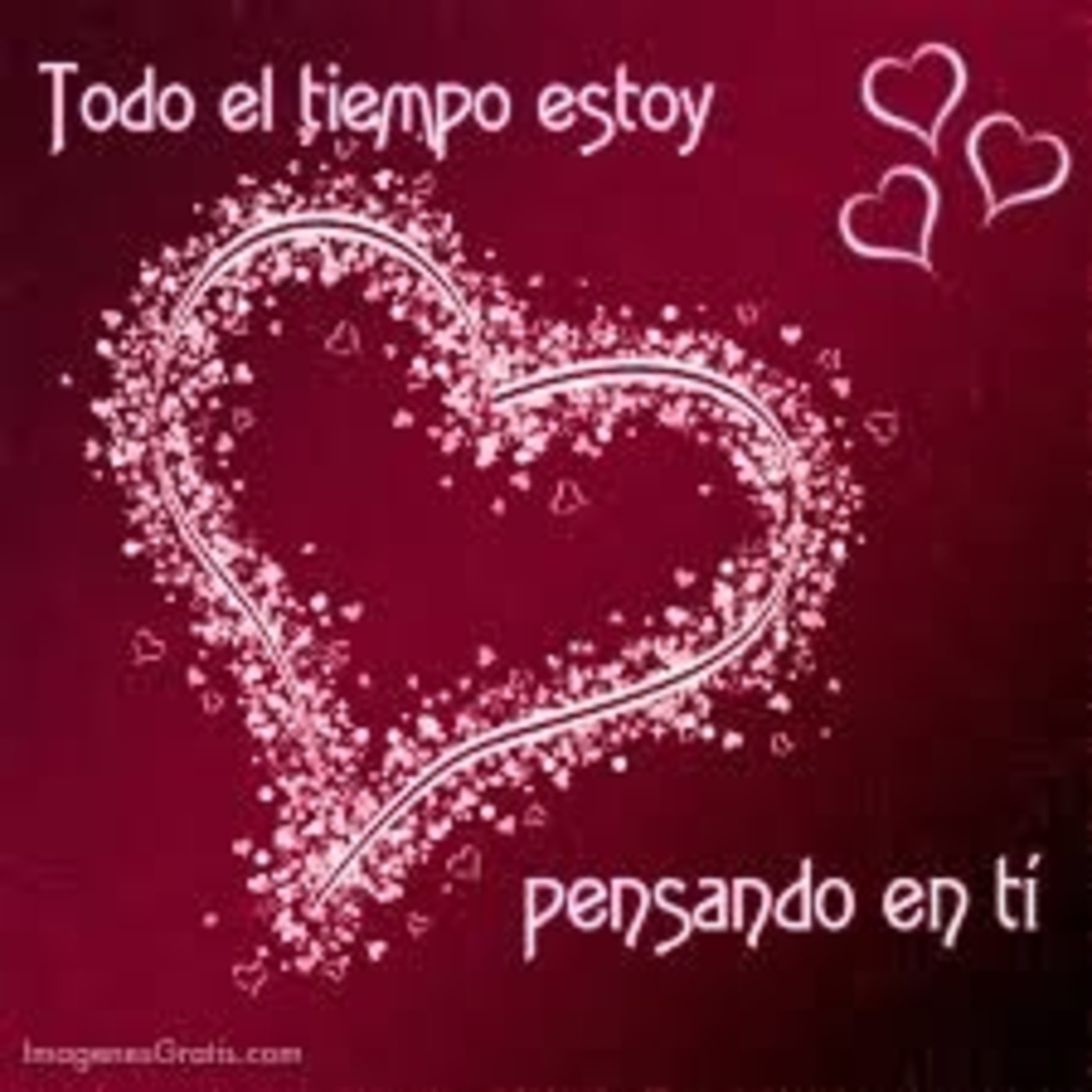 PENSANDO EN TI