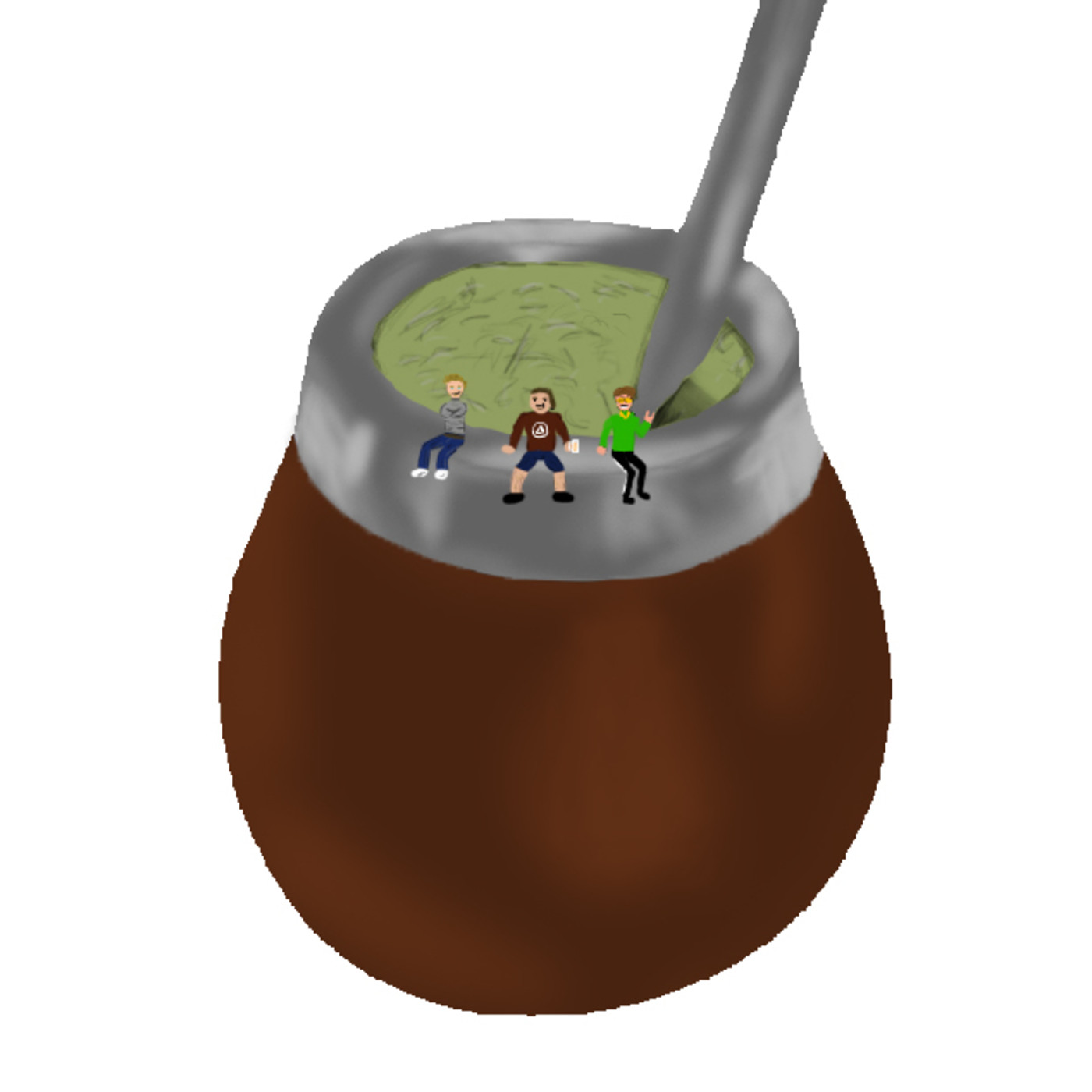 3 Boludos y un mate