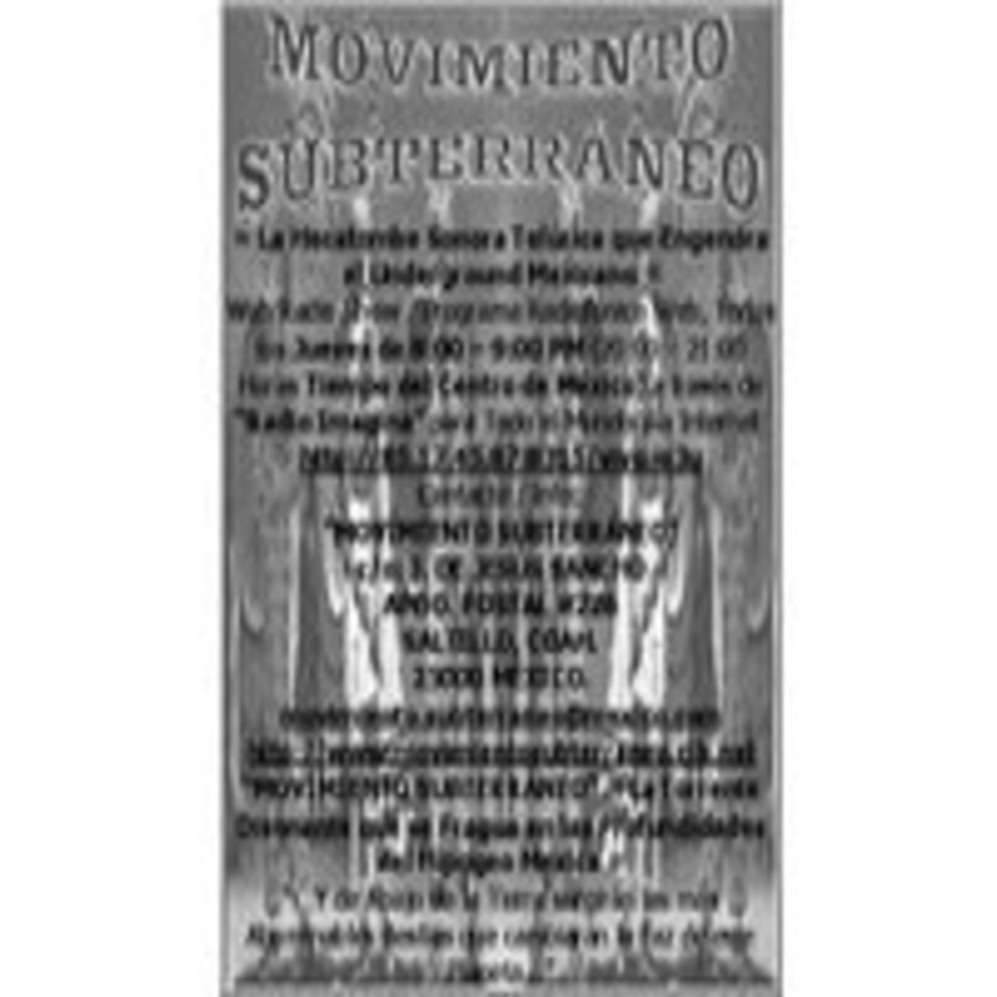 "Movimiento Subterráneo" a través de "Radio Web Imagina": 17 / Ene / 2013