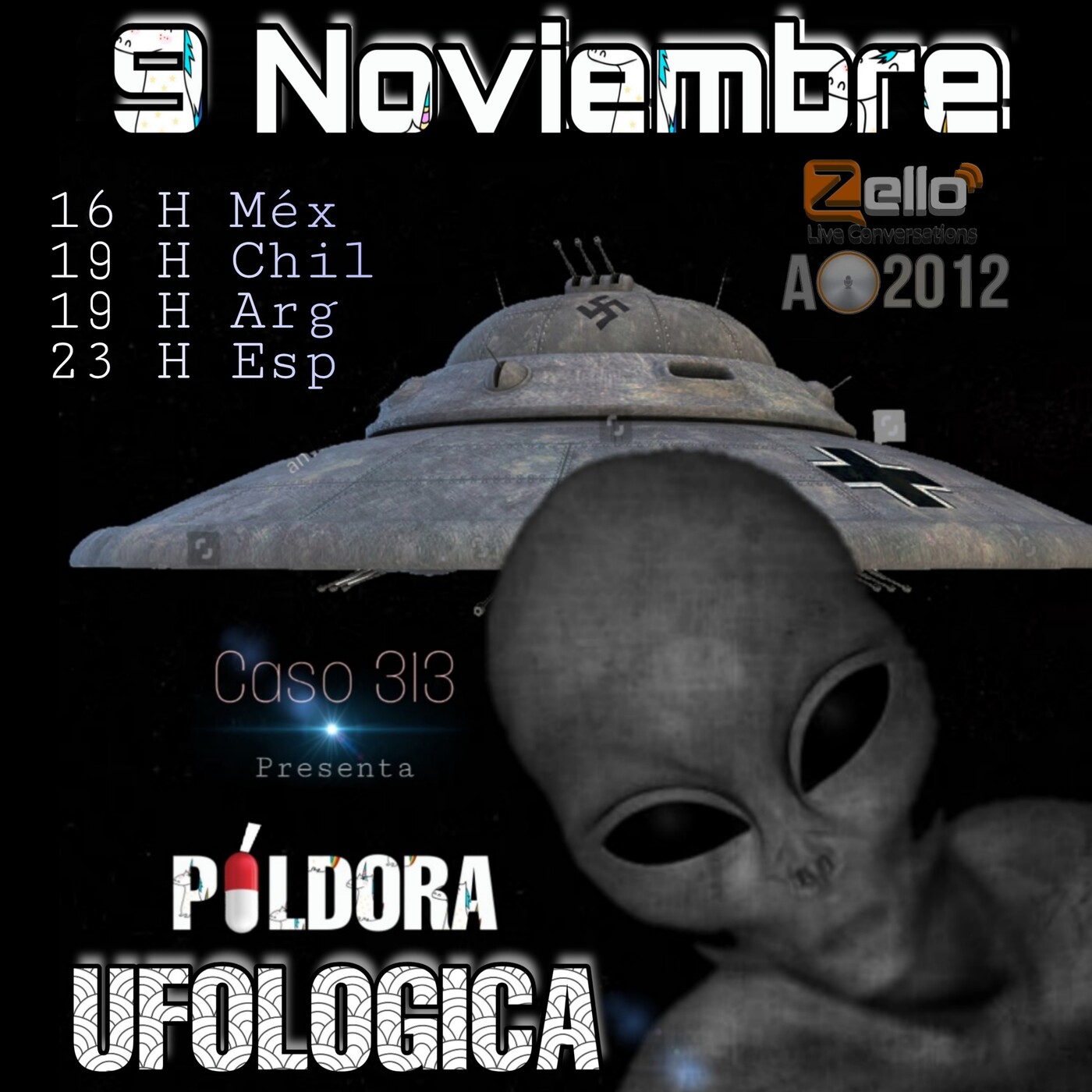 Podcast Alerta OvNi 2012 (Zello)
