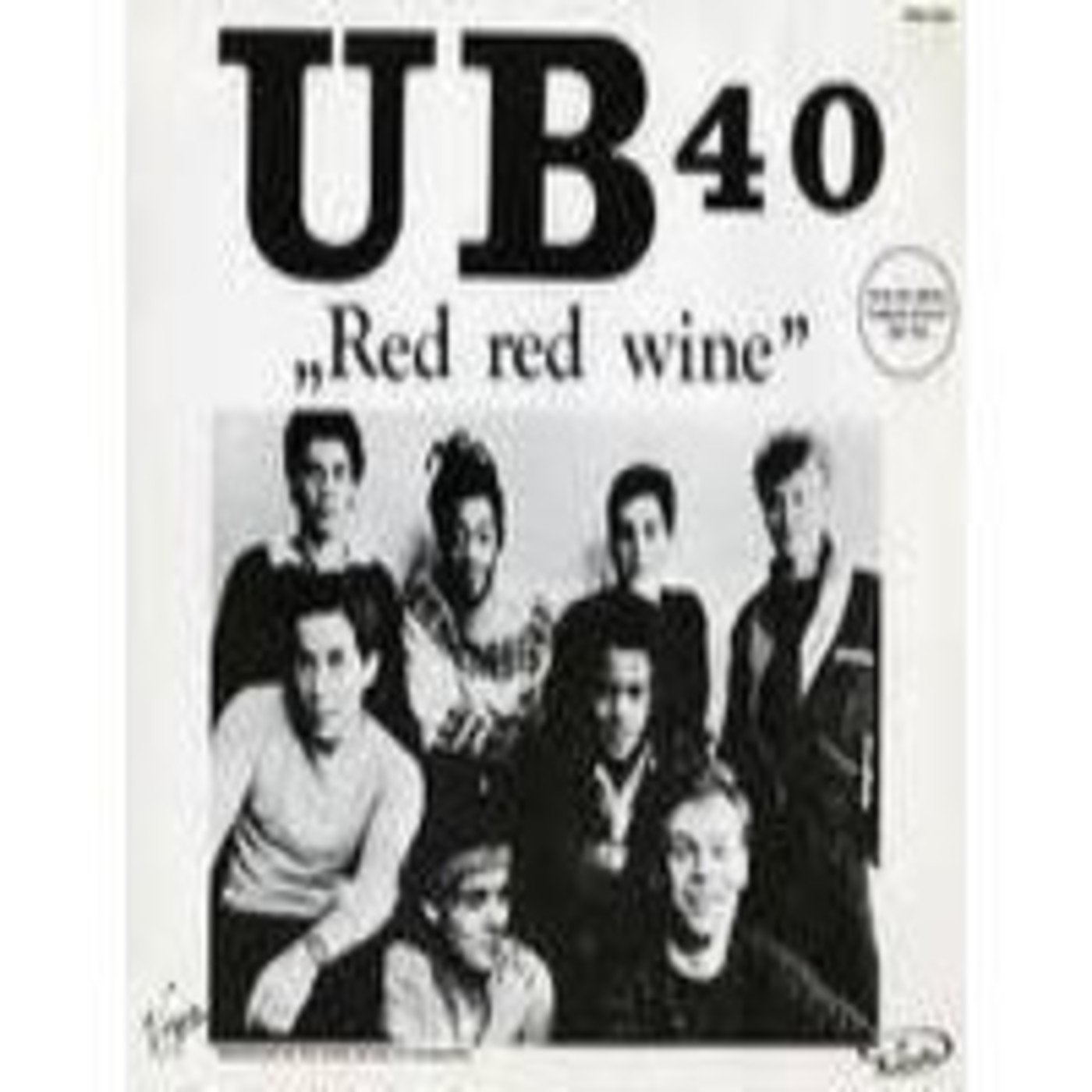UB40, "Red Red Wine" episode artwork