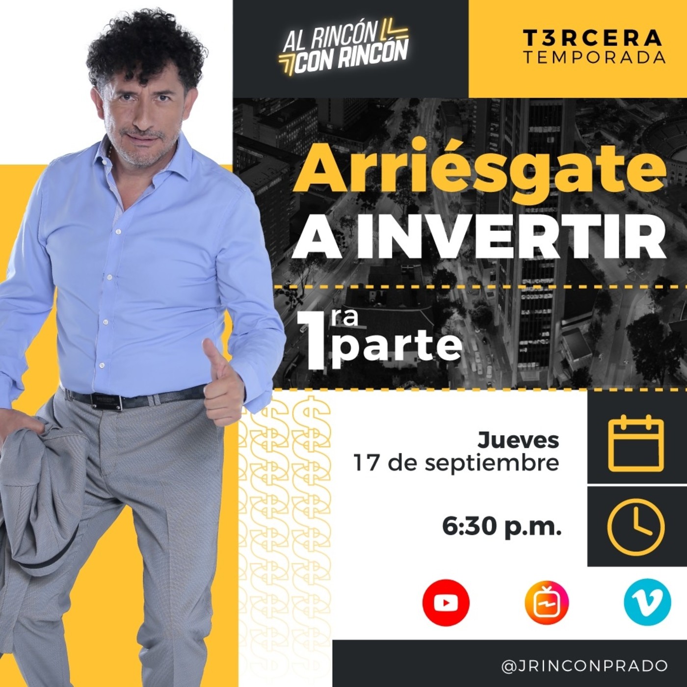 Al Rincón con Rincón