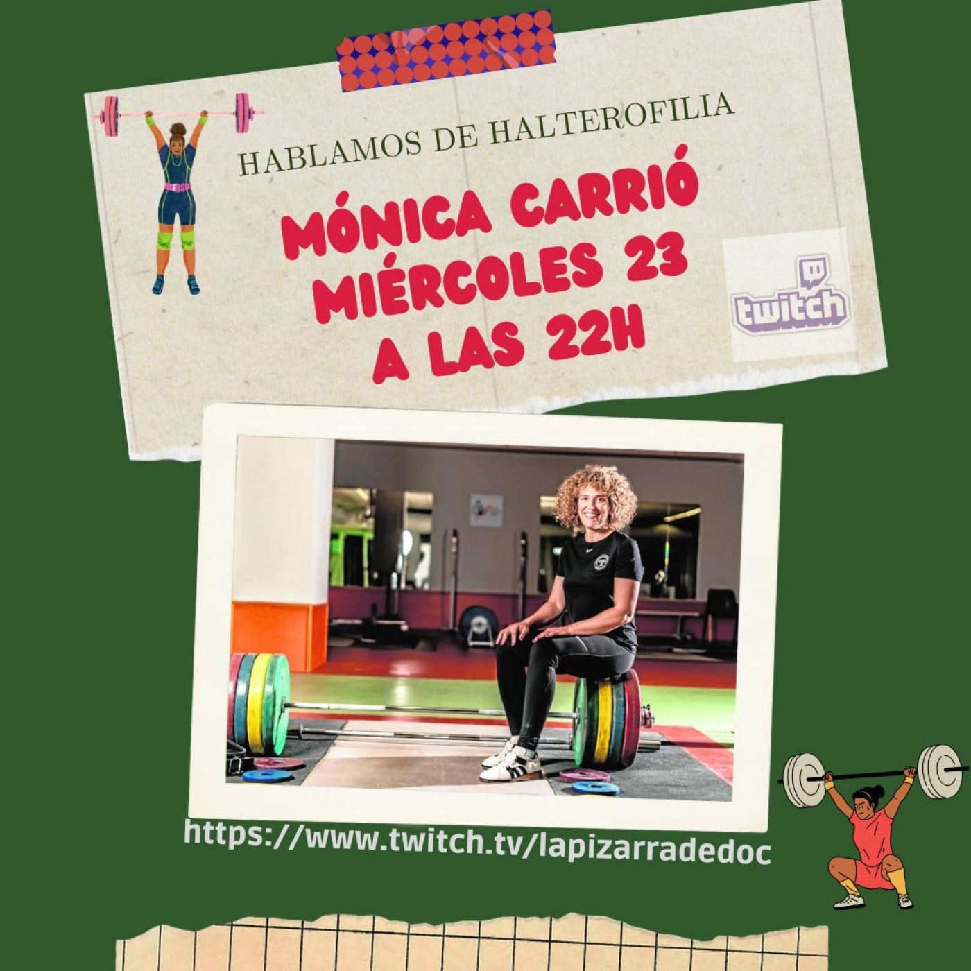 Hablamos con Mónica Carrió, pionera de la halterofilia española. episode artwork