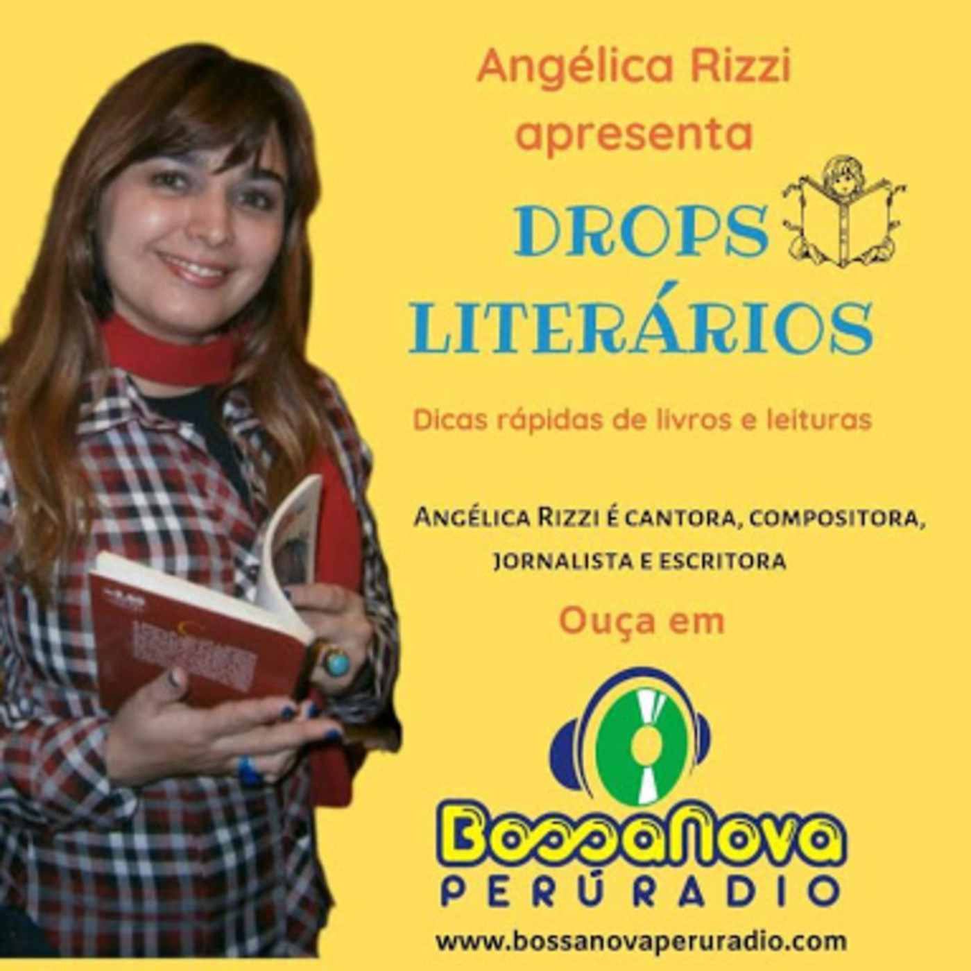 Drops Literários com Angélica Rizzi