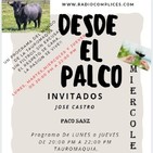 DESDE EL PALCO, entrevista a PACO SANZ, RADIOCOMPLICES.COM. Programa 18/02/2020