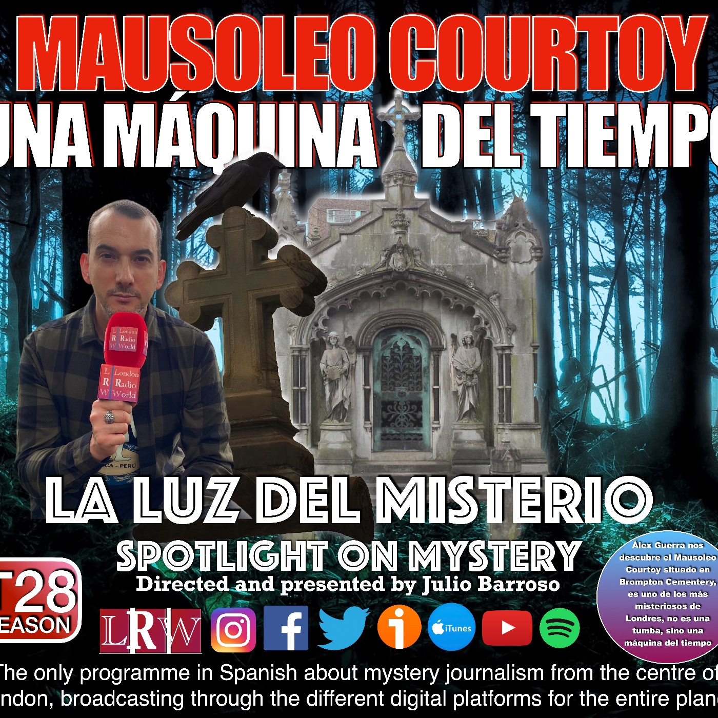 Mausoleo Courtoy: Maquina del Tiempo con Álex Guerra