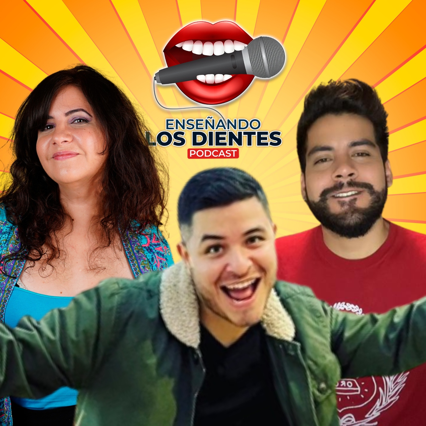 Enseñando los dientes