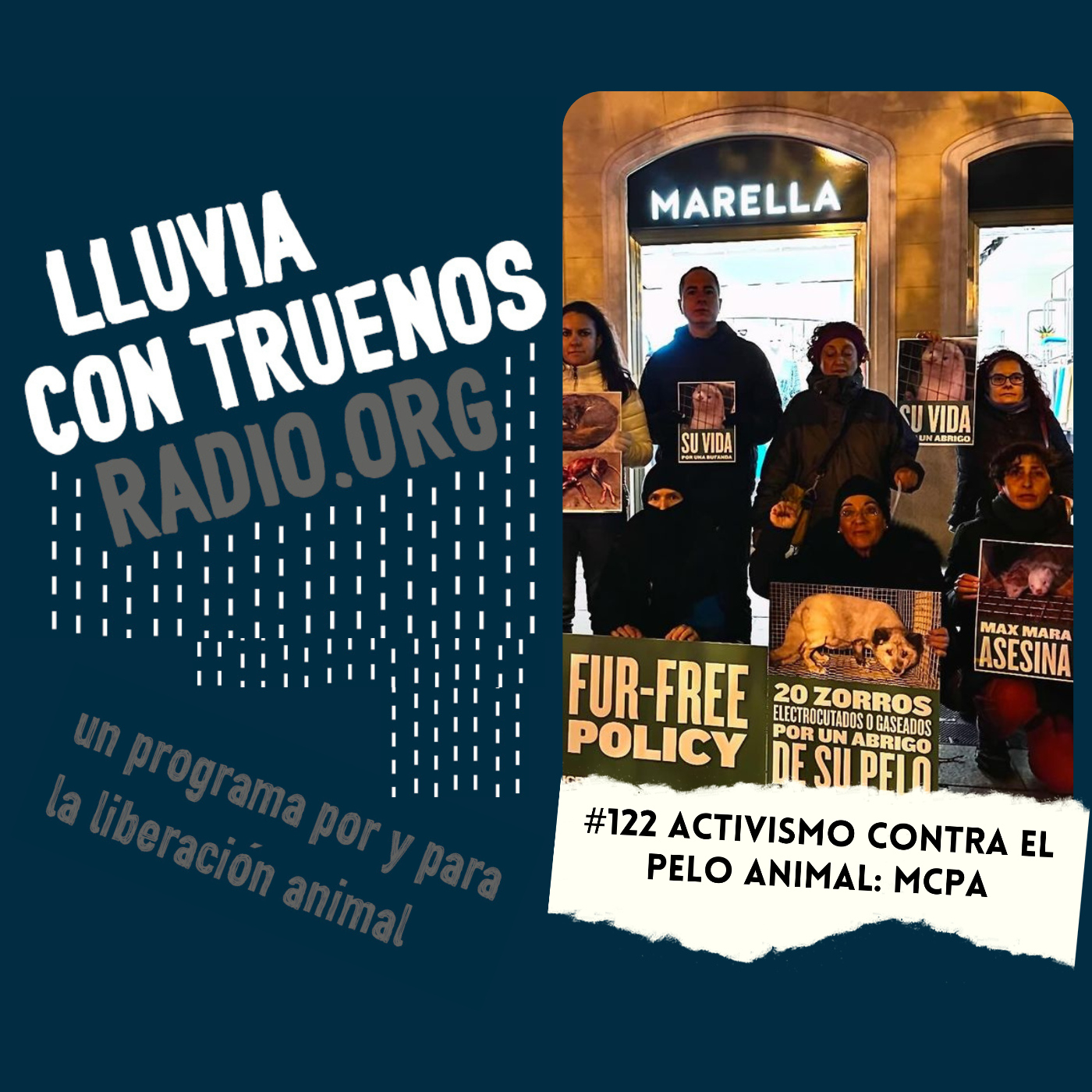 Lluvia con truenos radio