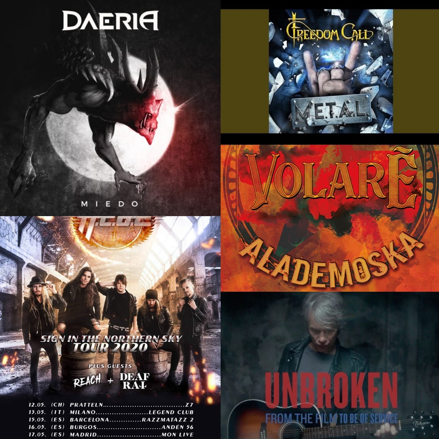 Estrellas de Metal - PROG 45 - Daeria - H.e.a.t. - Freedom Call, noticias y más episode artwork