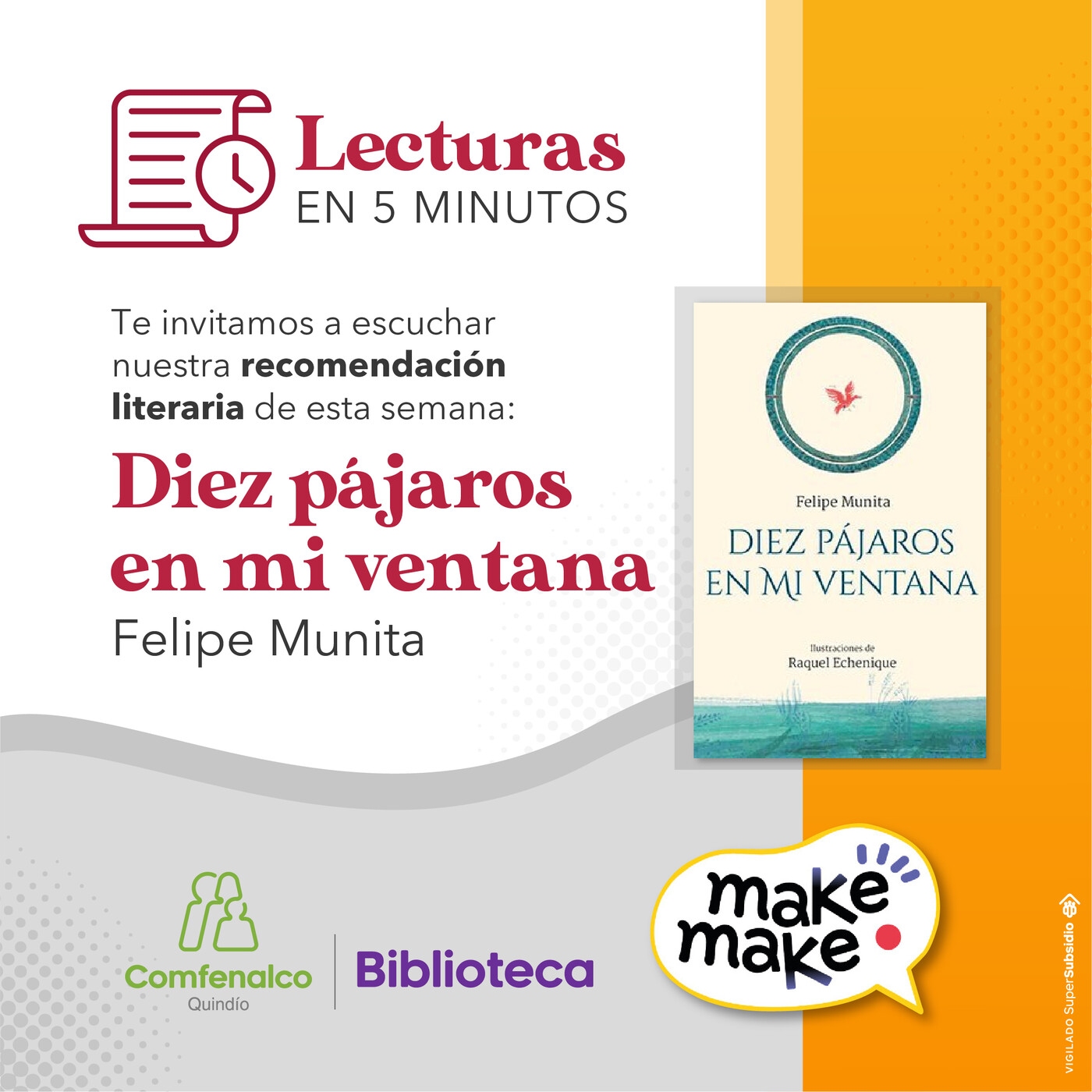 Lecturas en Cinco Minutos