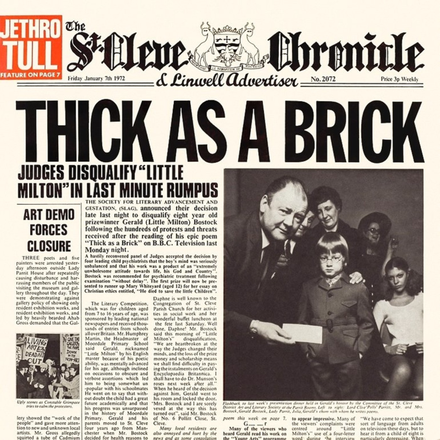 Dossier TiR nº 27, 2016-03-04 Jethro Tull Essential Parte 6: Thick As A Brick primera parte episode artwork