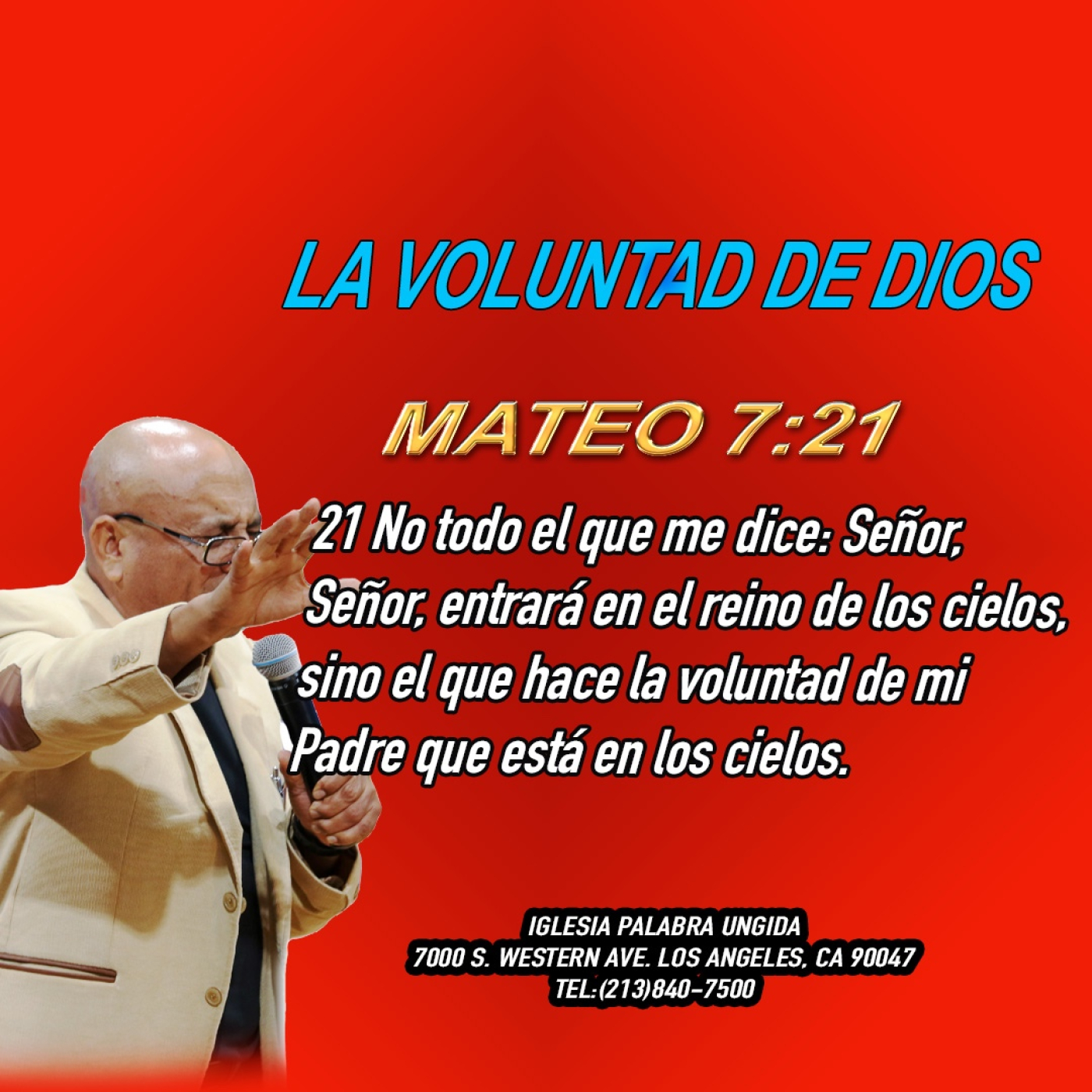 La voluntad de Dios /Edgar Calderon/Palabra Ungida episode artwork