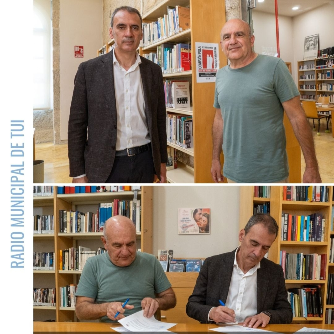 Ent. Enrique Cabaleiro, Ramón Fernández Leal e Ramón Nogueira | Doazón de Libros de memoria histórica á Biblioteca episode artwork