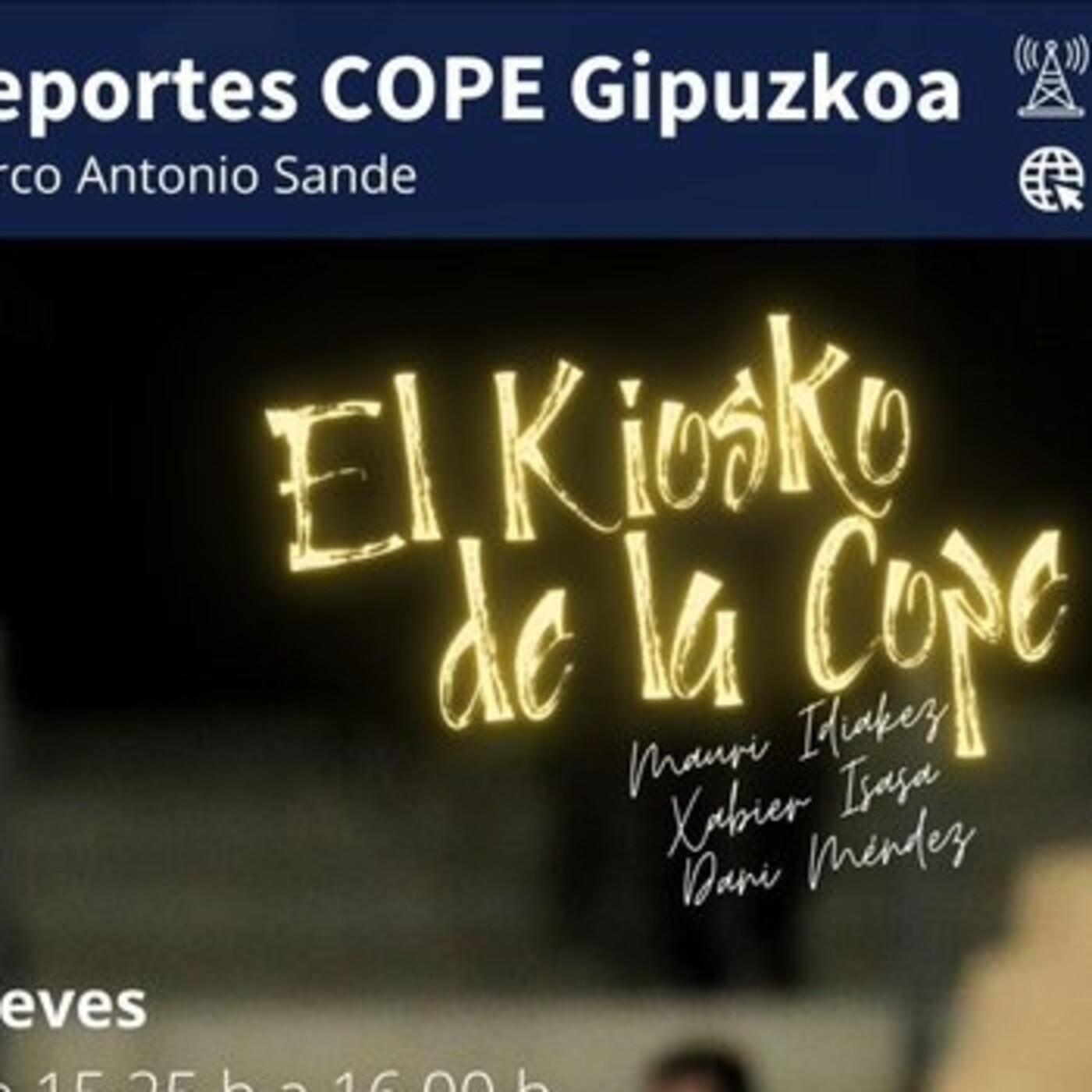 Deportes COPE Gipuzkoa 14/10/2021 episode artwork