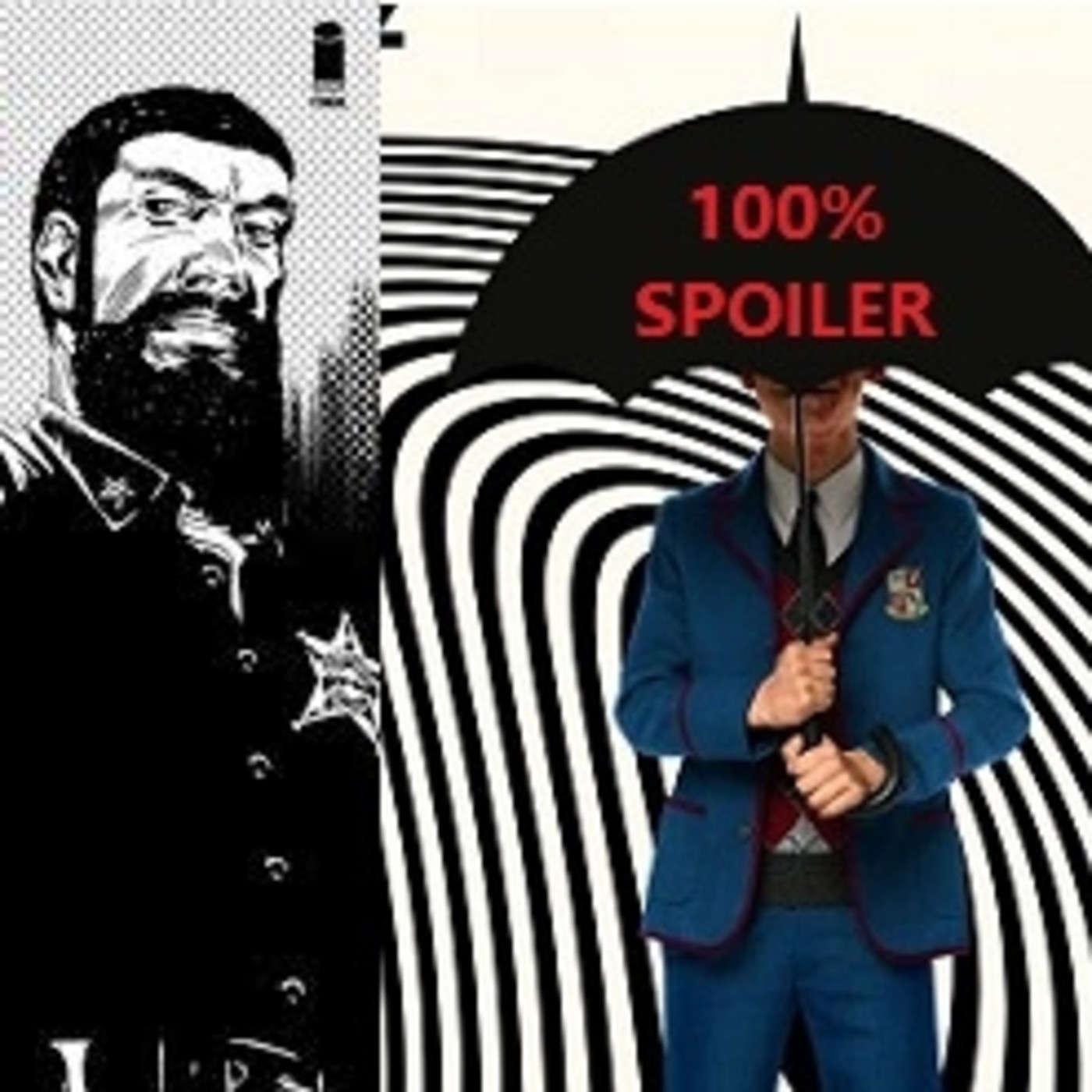 100% Spoiler 4.21. The walking dead comics y Umbrella Academy T2. episode artwork