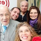 Vuelve la marcha "Lluch a Peu" y los coritos dejan el monasterio de Lluch con Jaime Ripoll, Xisco Bauza y juana Maria