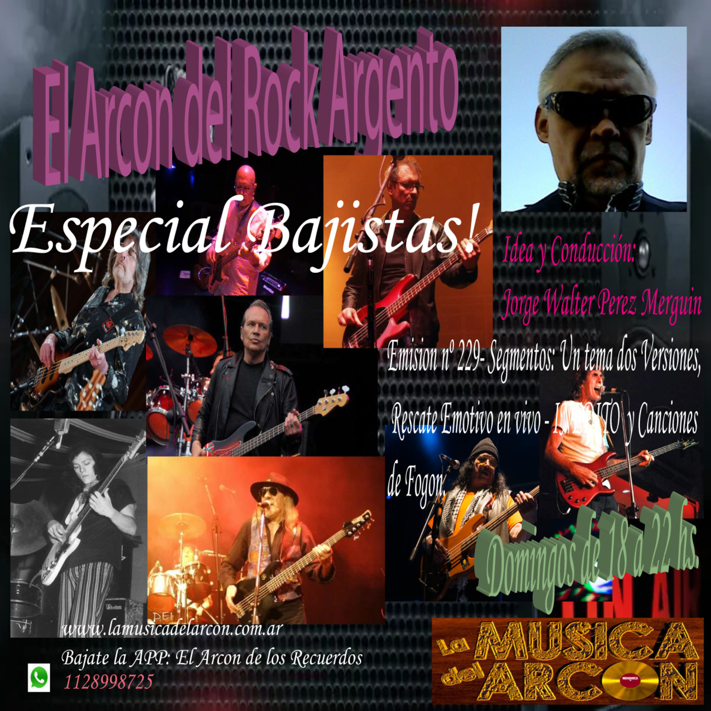 El Arcón del Rock Argento - 229 Especial bajistas - 04/04/2021 episode artwork
