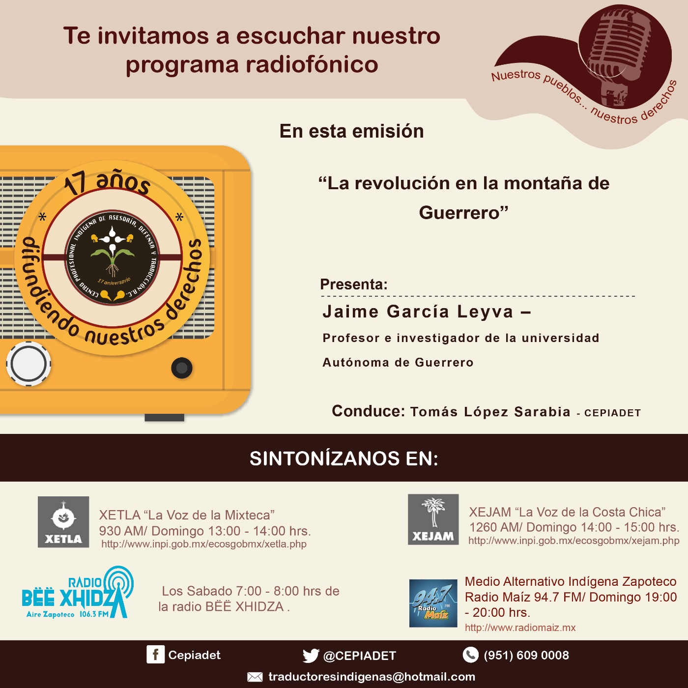 Nuestros Pueblos...Nuestros Derechos