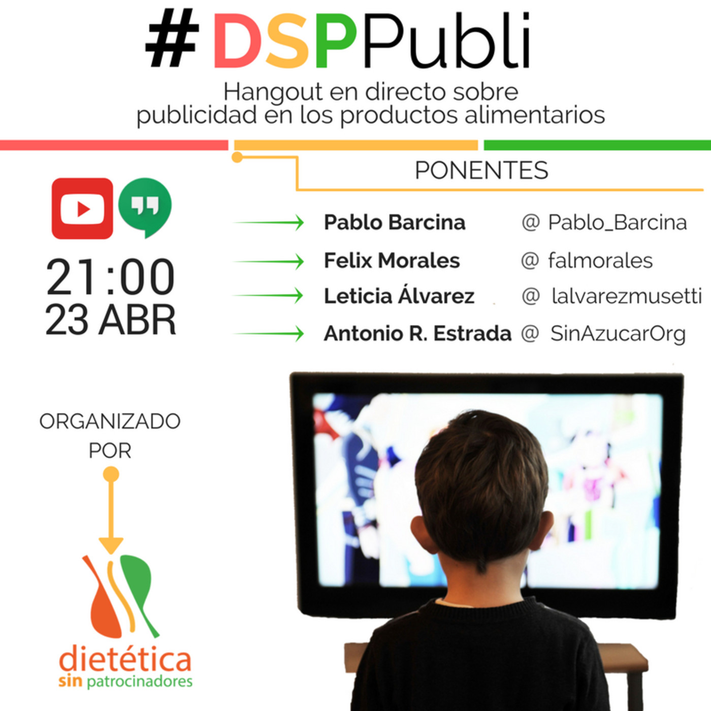 Hangouts - Dietética Sin Patrocinadores