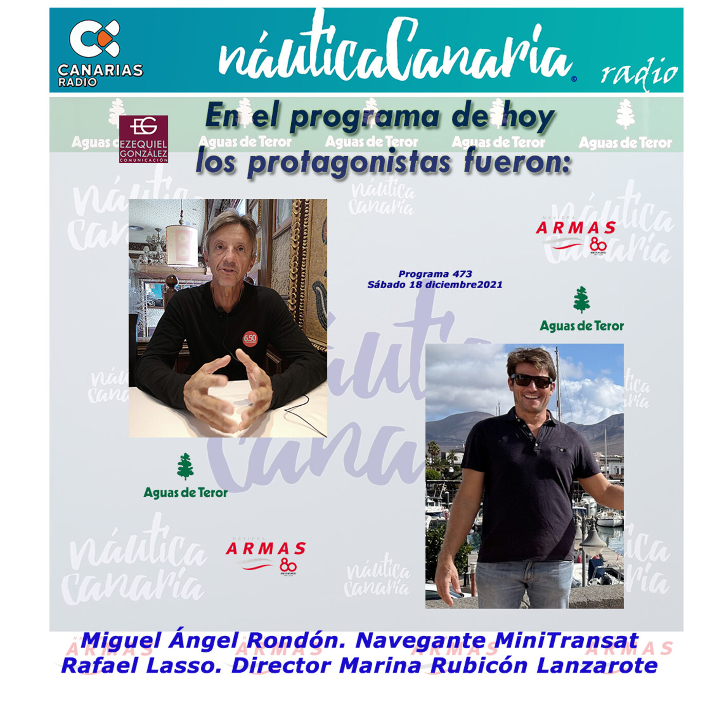 NÁUTICA CANARIA programa 473 emitido en Canarias Radio. Sab. 18diciembre2021 episode artwork
