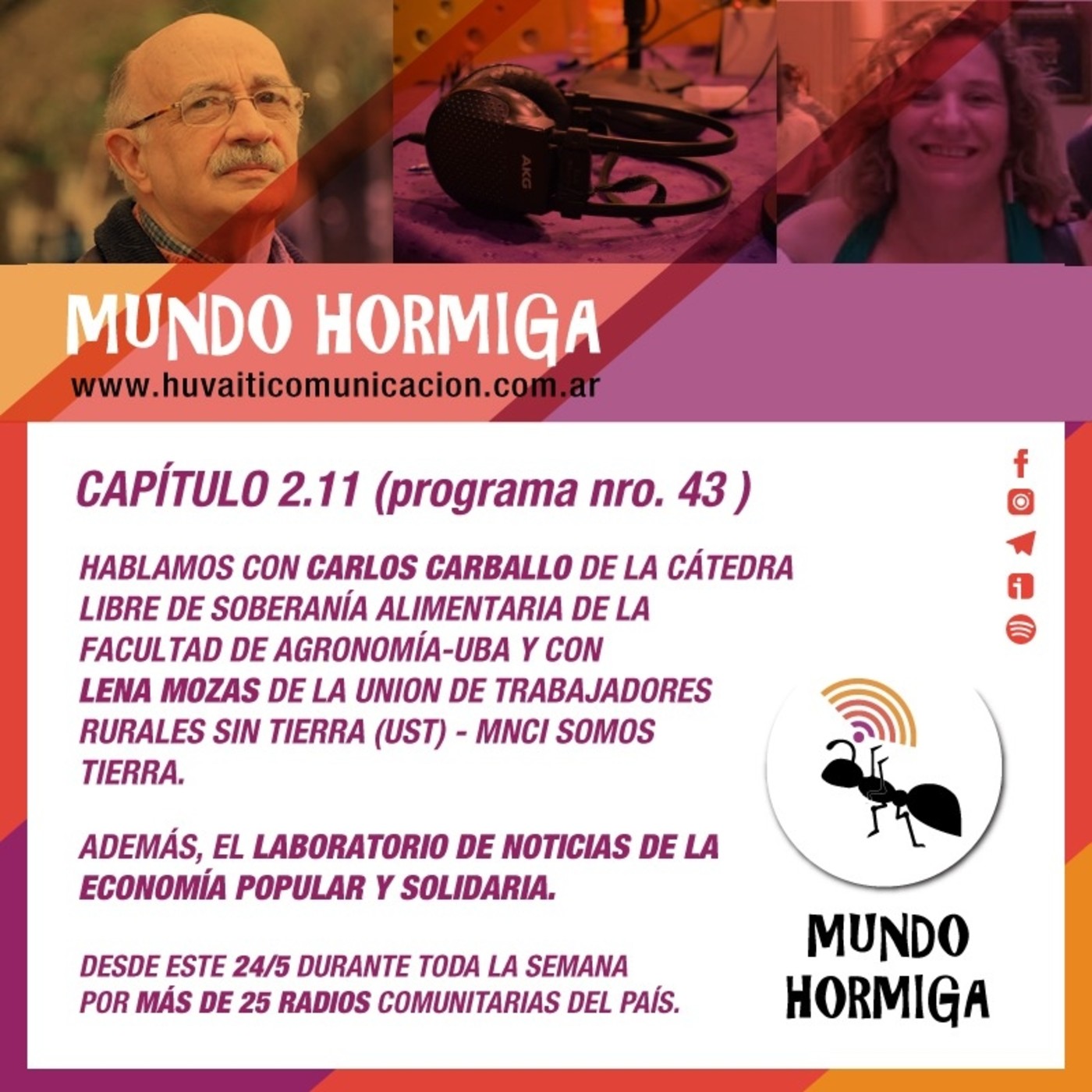Mundo Hormiga 24 de mayo episode artwork