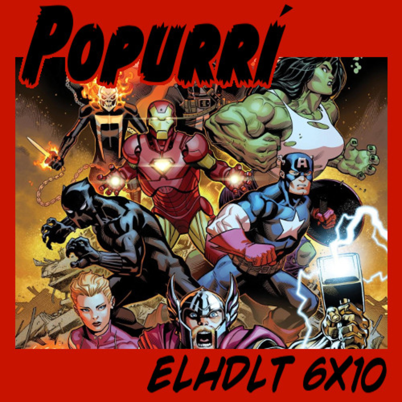 [ELHDLT] 6x10 Popurrí: ¿Son Jason Aaron y Tom King los nuevos Frank Miller y Alan Moore? episode artwork